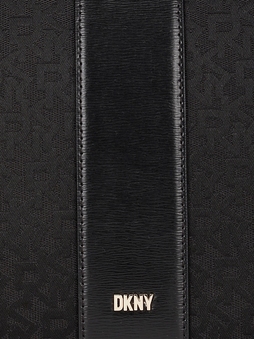 Dkny Women Black Printed Hobo Bag