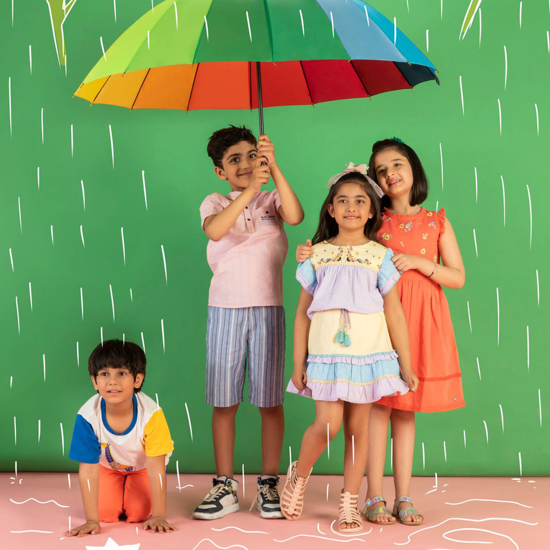 Fashion essentials for your little ones for the Indian rainy days