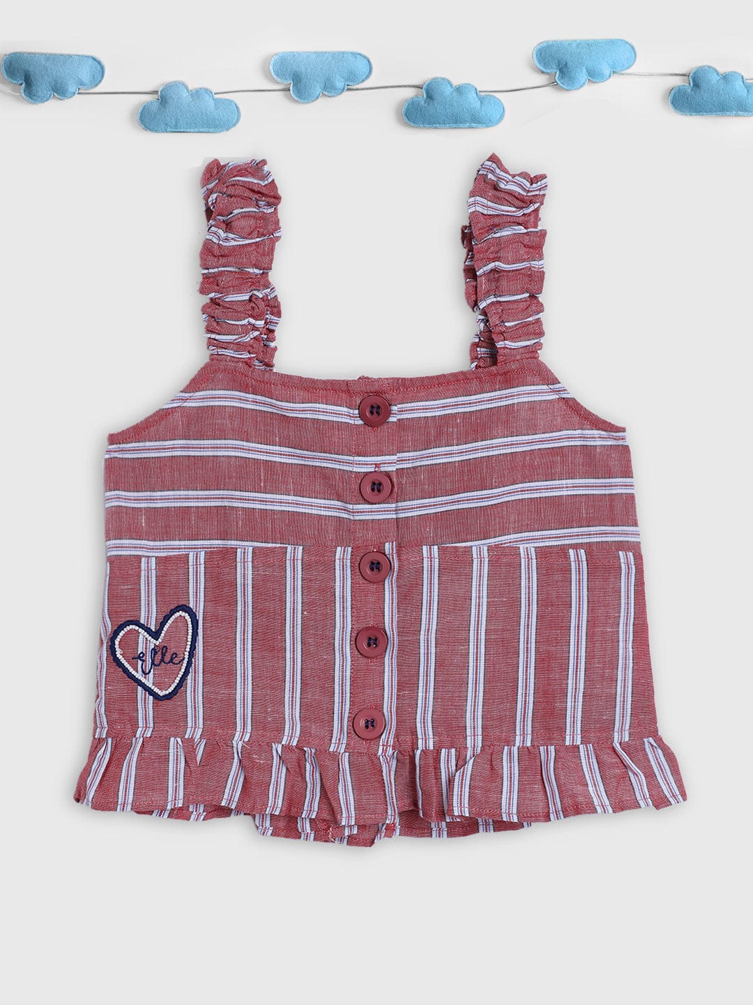 Elle Kids Square Neck Top