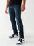 True Religion Big T MB3 MEGA Skinny Blue Mid Rise Jeans