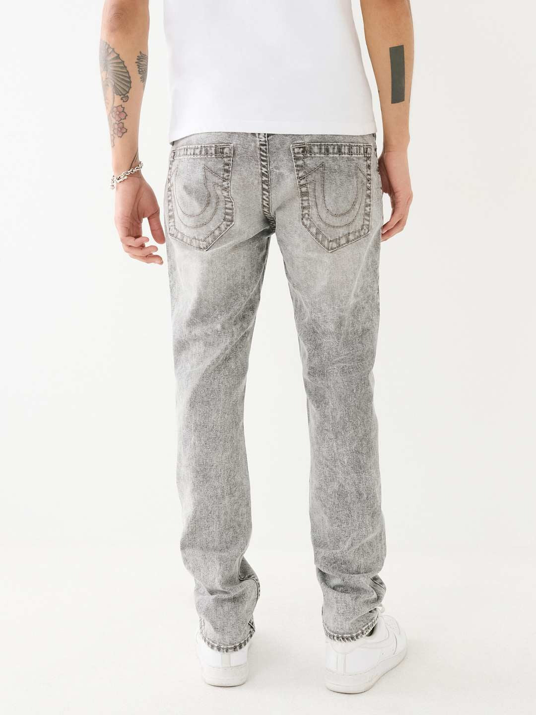True Religion Men Big T Rocco Slim Fit Mid Rise Jeans