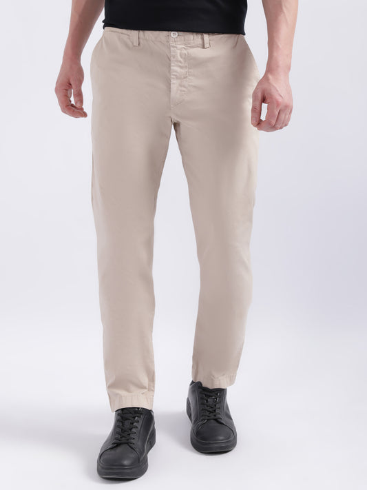 Gant Men Slim Fit Comfort Mid-Rise Trousers