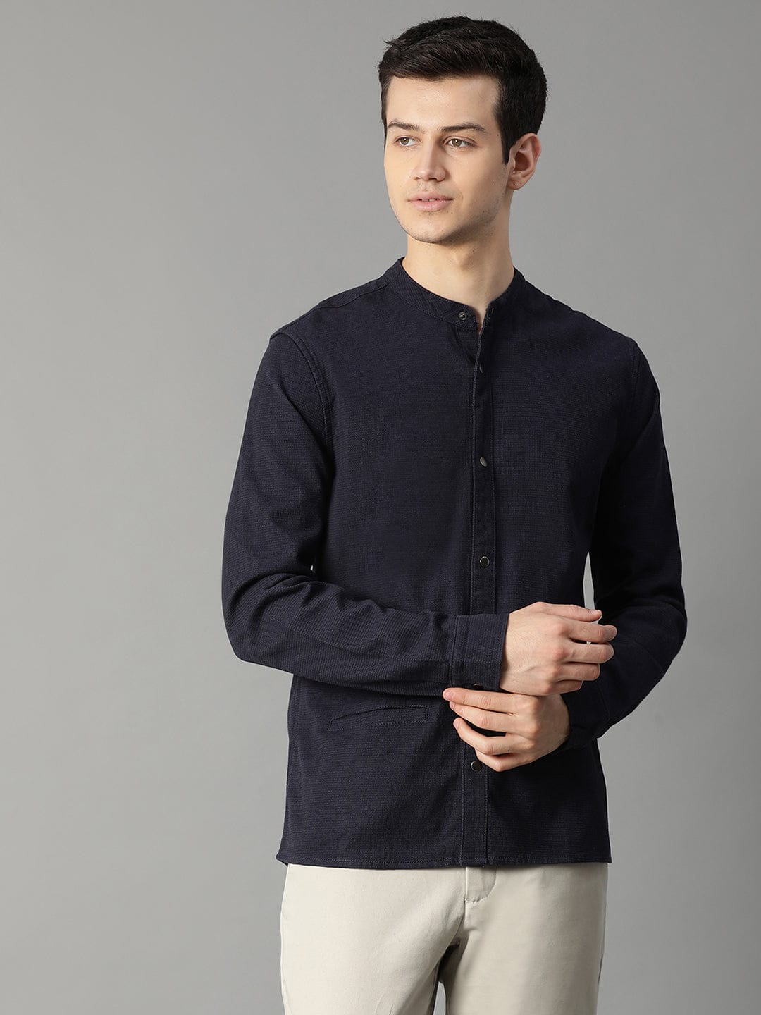 Bruun & Stengade Men Round Neck Jacket