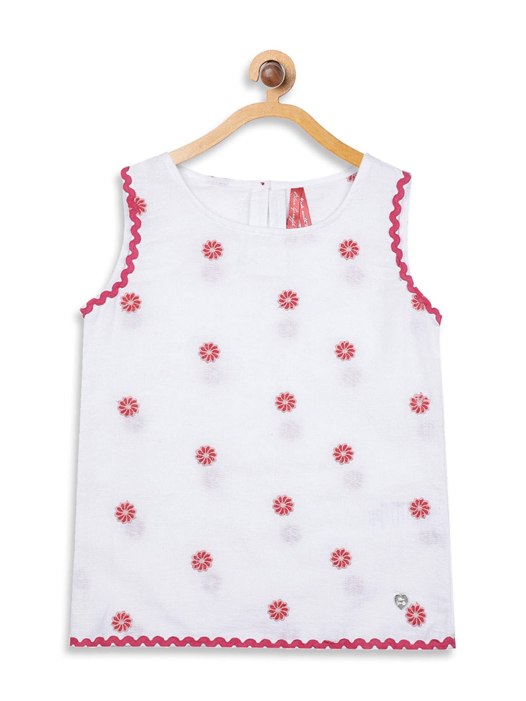 Blue Giraffe Girls Top
