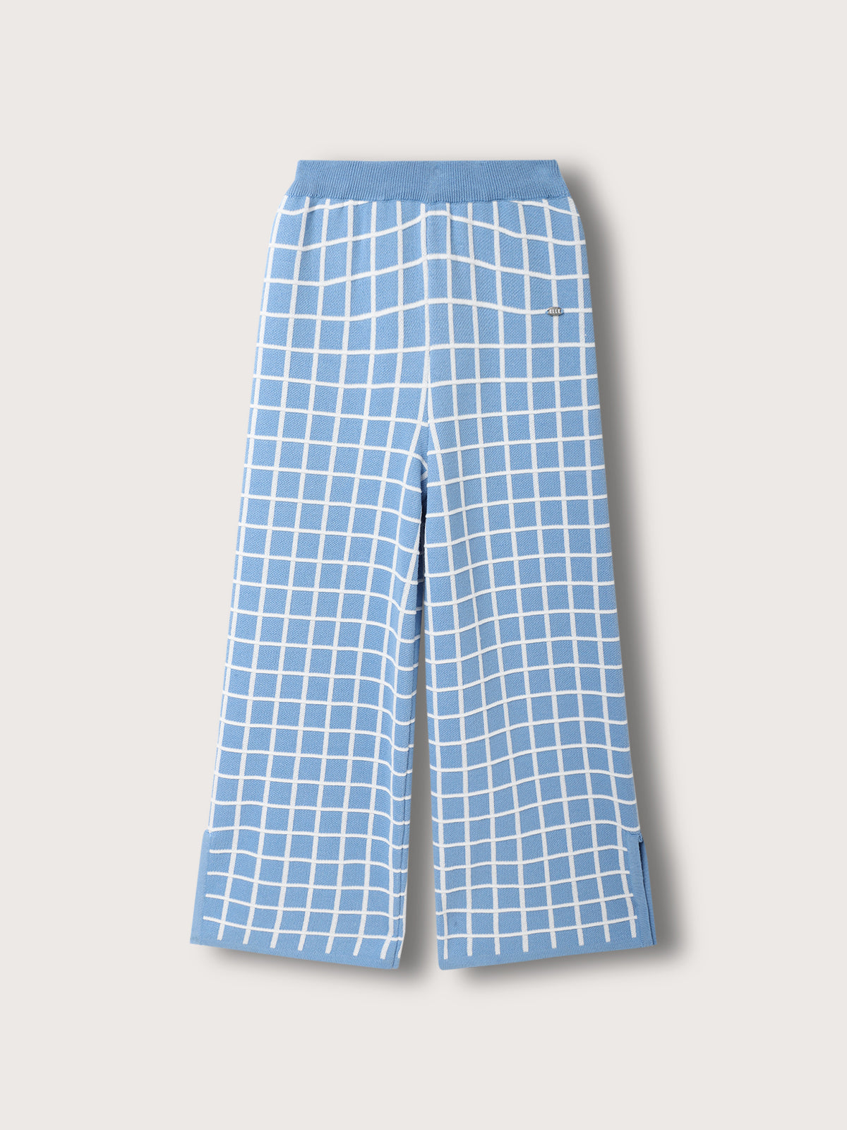 Elle Kids Girls Multi Checked Straight Fit Trouser