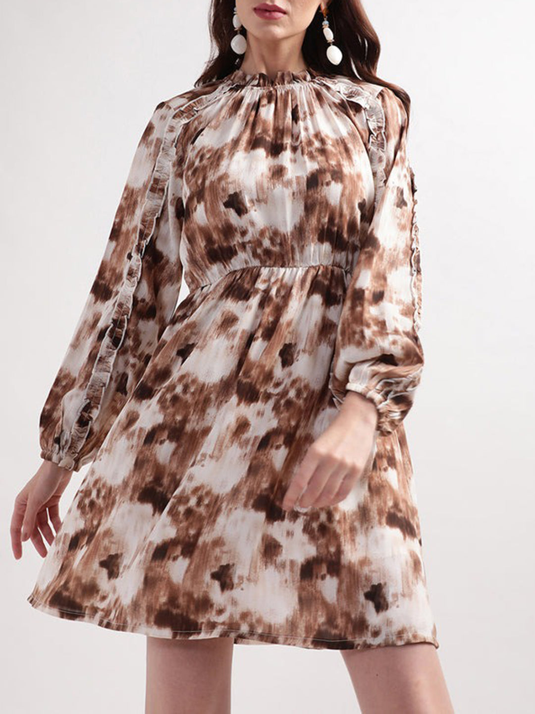 Centre Stage Women Multi Printed Collar Dress
