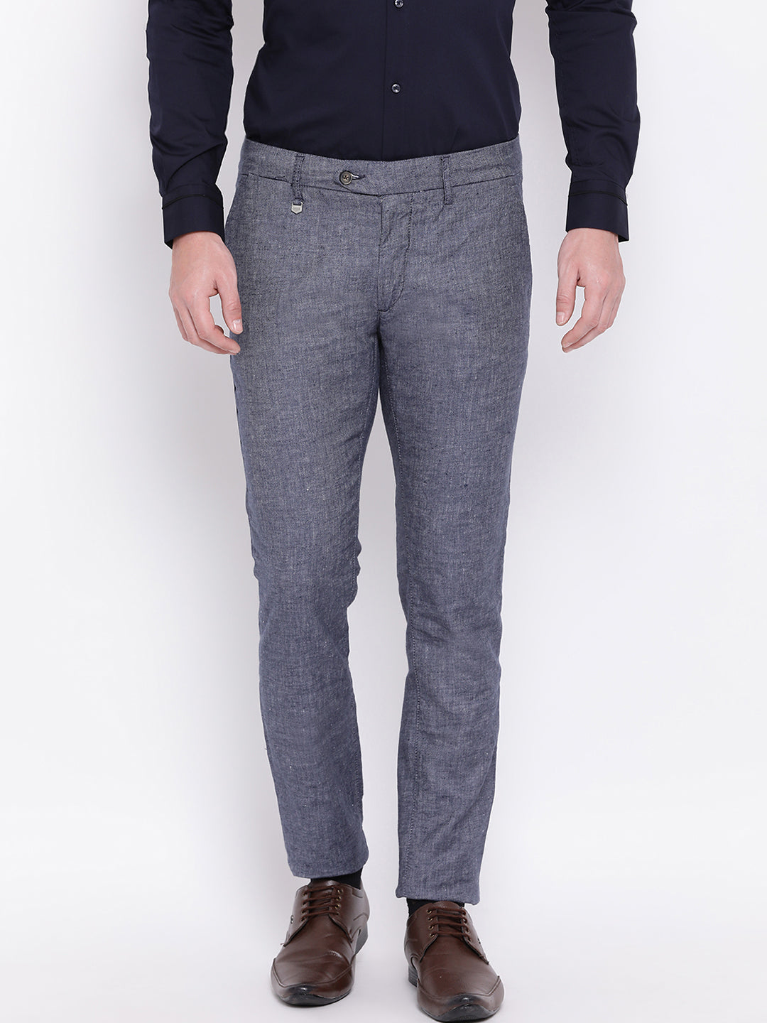 Antony Morato Men Blue Skinny Fit Trouser