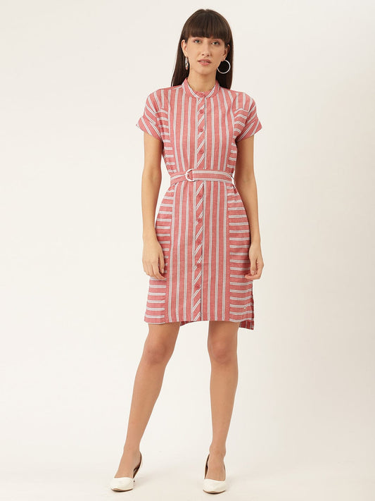 Elle Women Beige Dress