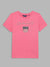 Gant Kids Pink Logo Regular Fit T-Shirt