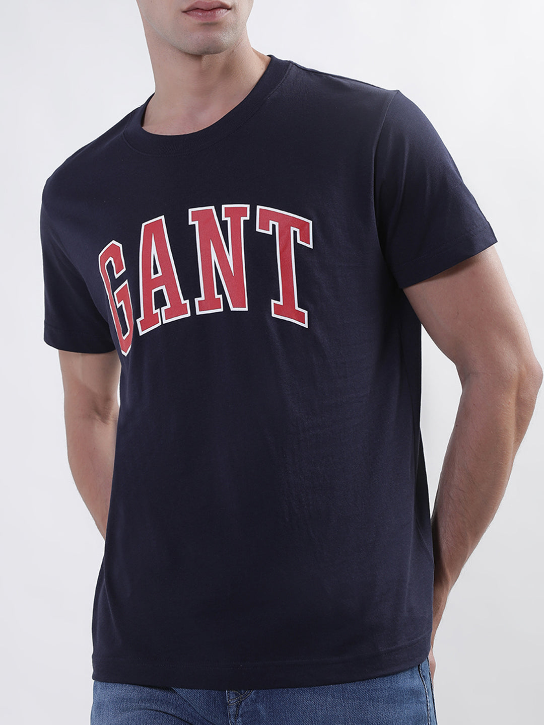 Gant Blue Logo Regular Fit T-Shirt