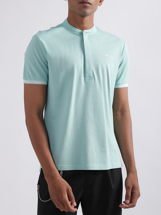 Antony Morato Turquoise Regular Fit T-Shirt