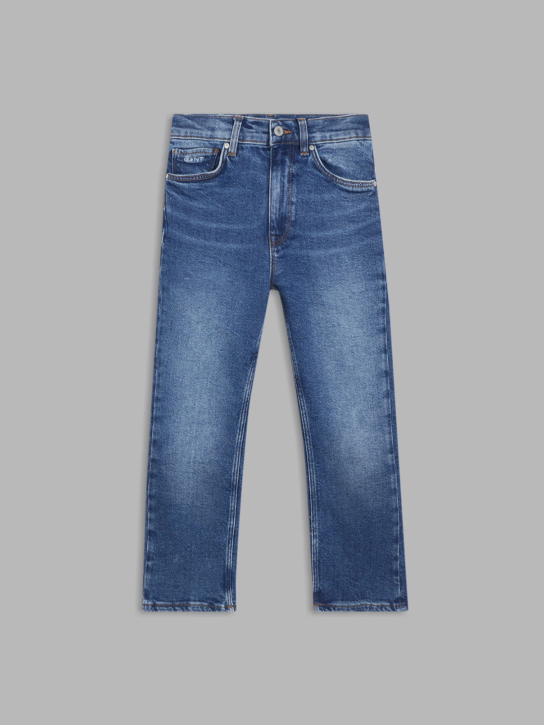 Gant Boys Comfort Relaxed Fit Light Fade Cotton Jeans