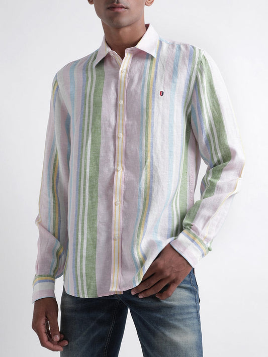 Iconic Men Multi Shirt Collar Shirt