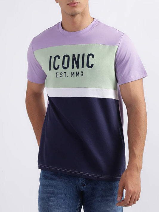 Iconic Men Multi Crew Neck Tshirt