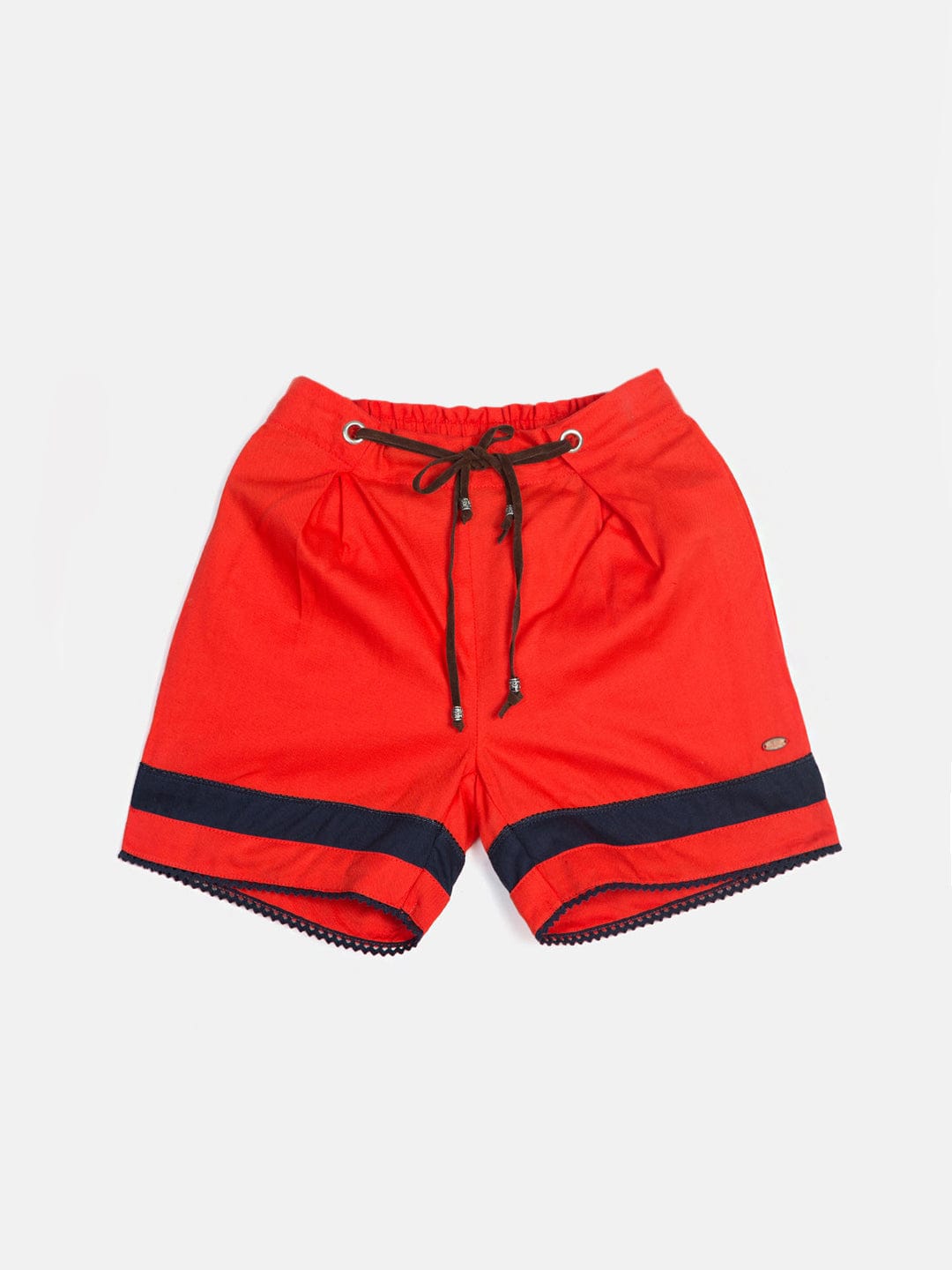 Blue Giraffe Girls Shorts