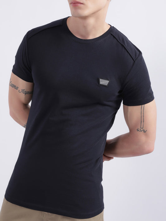 Antony Morato Ink Blu Slim Fit T-Shirt
