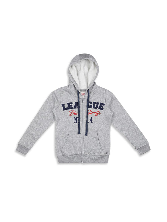 Blue Giraffe Girls Sweatshirt