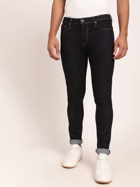 Antony Morato Men Blue Solid Skinny Fit Jeans