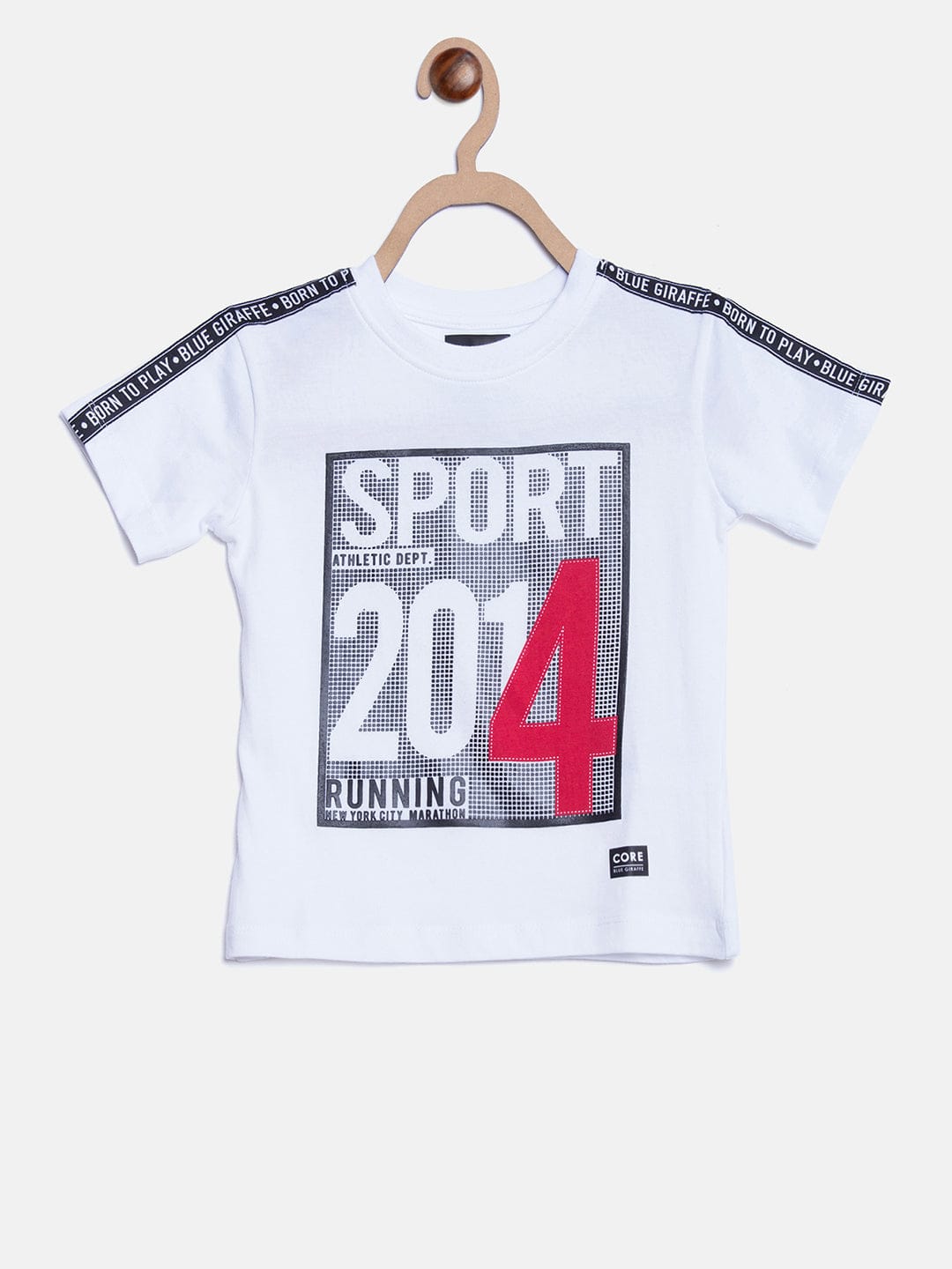 Blue Giraffe Boys Tshirt