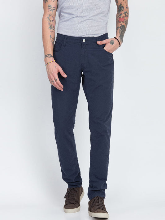 Antony Morato Men Blue Skinny Fit Trouser