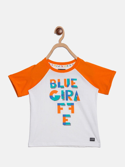 Blue Giraffe Boys Tshirt