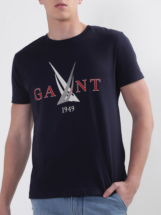 Gant Blue Sail Logo Regular Fit T-Shirt