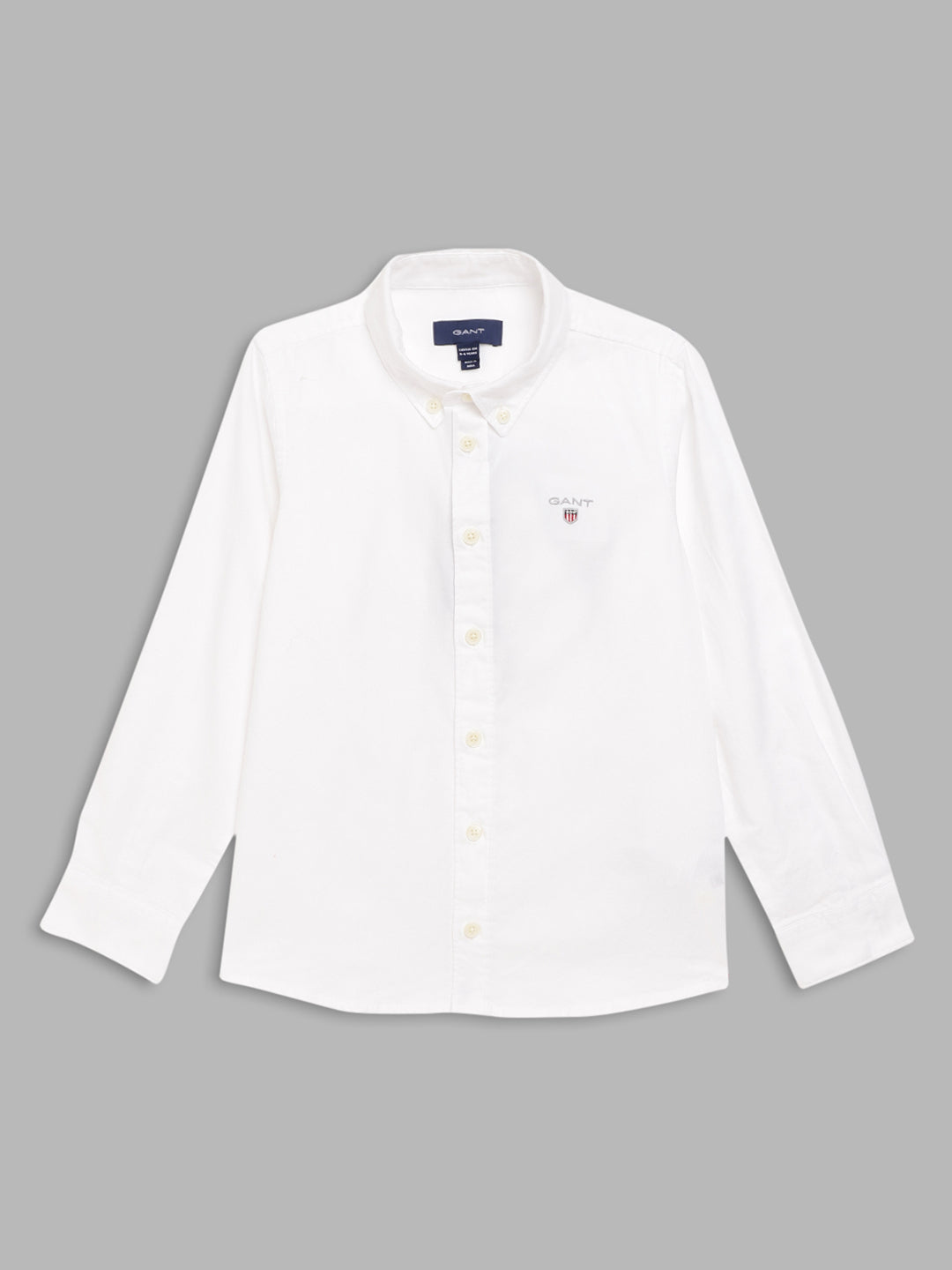 Gant Kids White Regular Fit Shirt