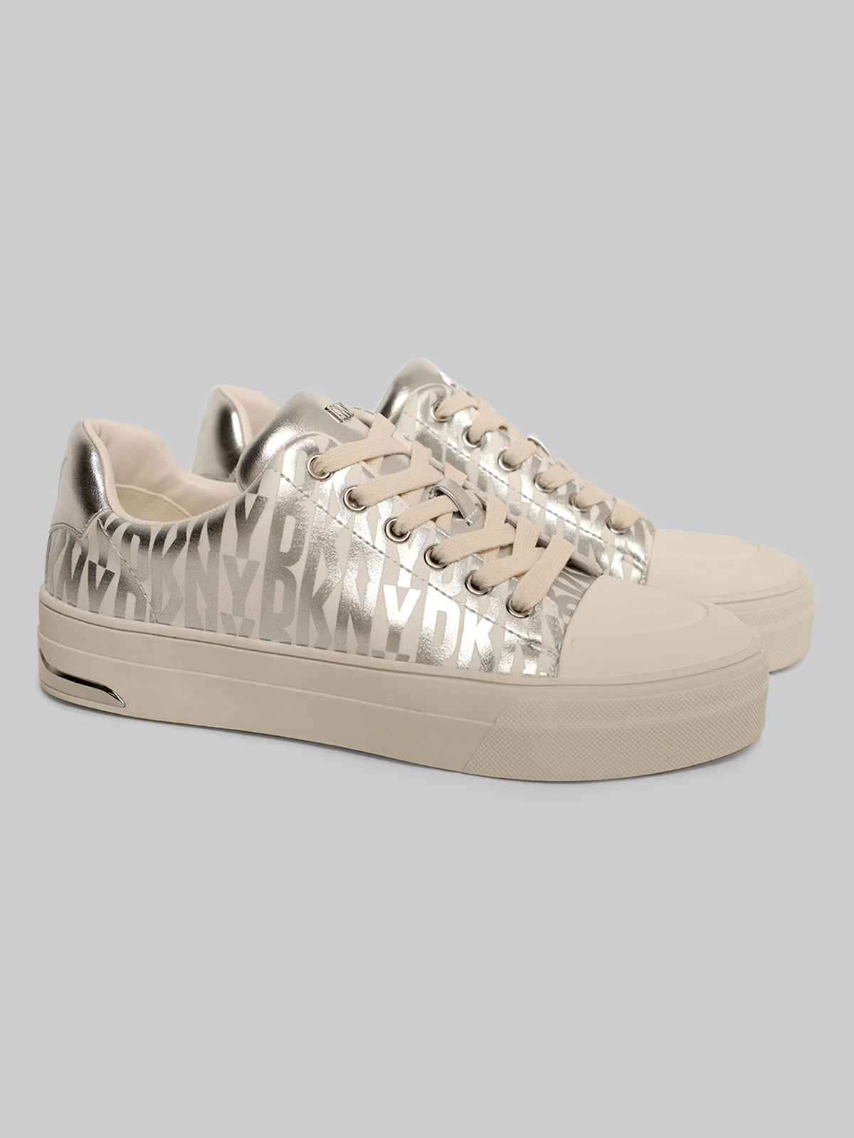 DKNY Women Off White Sneakers