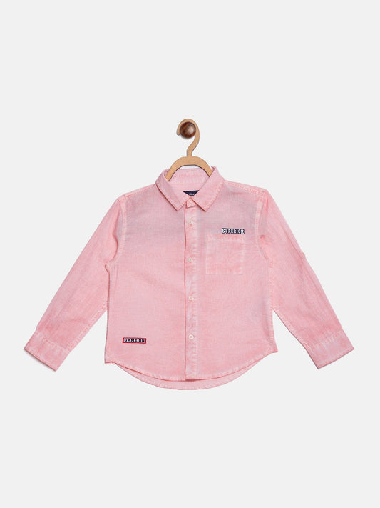 Blue Giraffe Boys Shirt