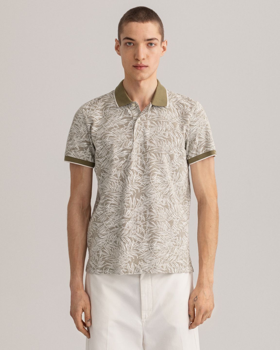 Gant Men Collar Tshirt