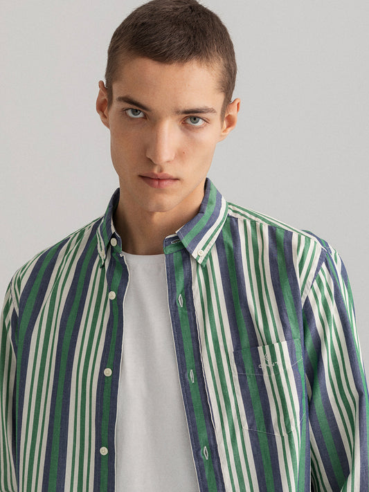 Gant Multi Striped Regular Fit Shirt