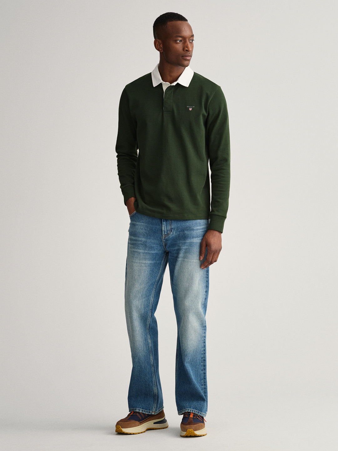 Gant Green Regular Fit Polo T-Shirt
