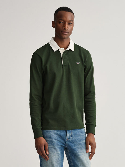 Gant Green Regular Fit Polo T-Shirt