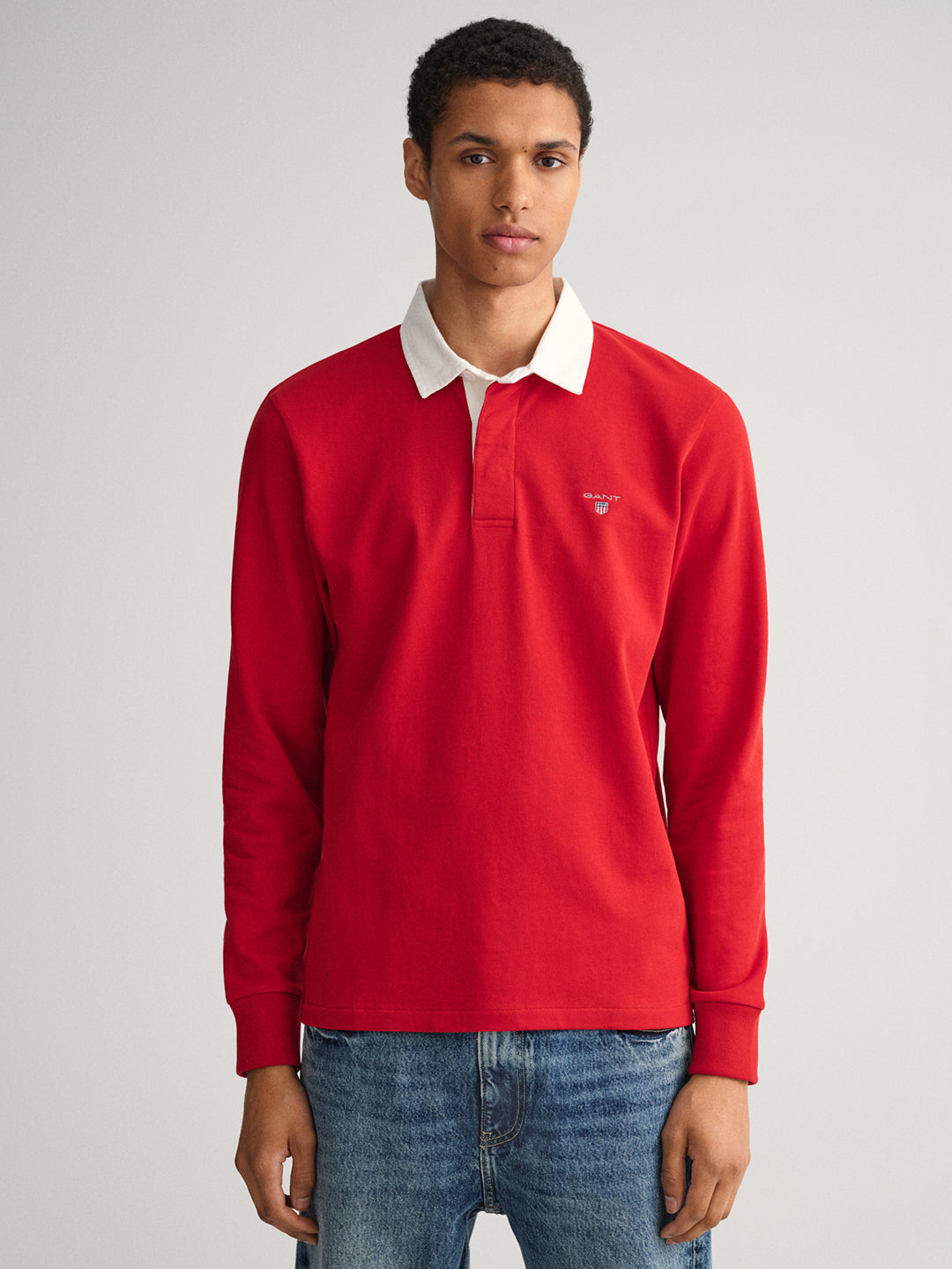 Gant Navy Blue Regular Fit Polo T-Shirt