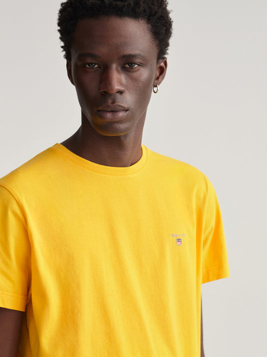 Gant Yellow Regular Fit T-Shirt