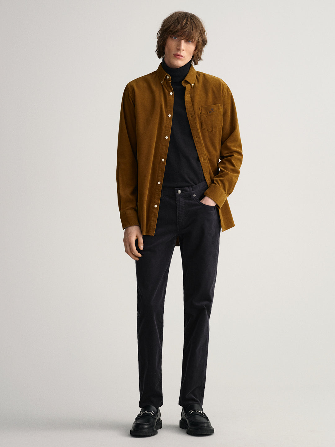 Gant Brown Regular Fit Shirt