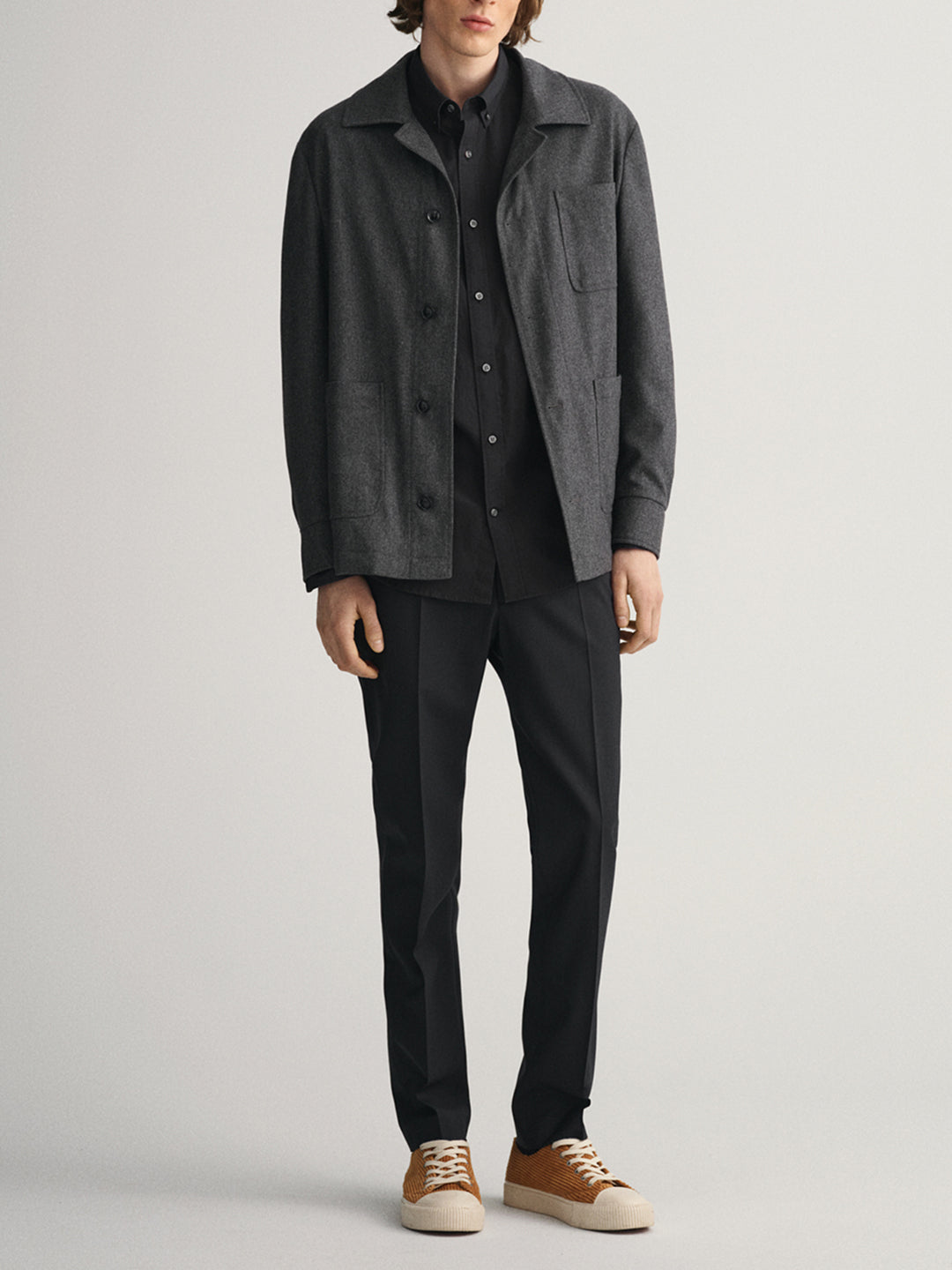 Gant Black Regular Fit Shirt