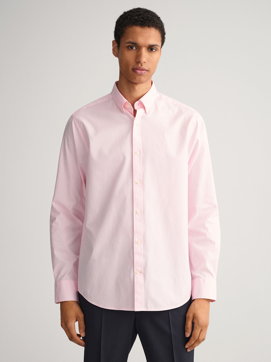 Gant Men Pink Classic Casual Shirt