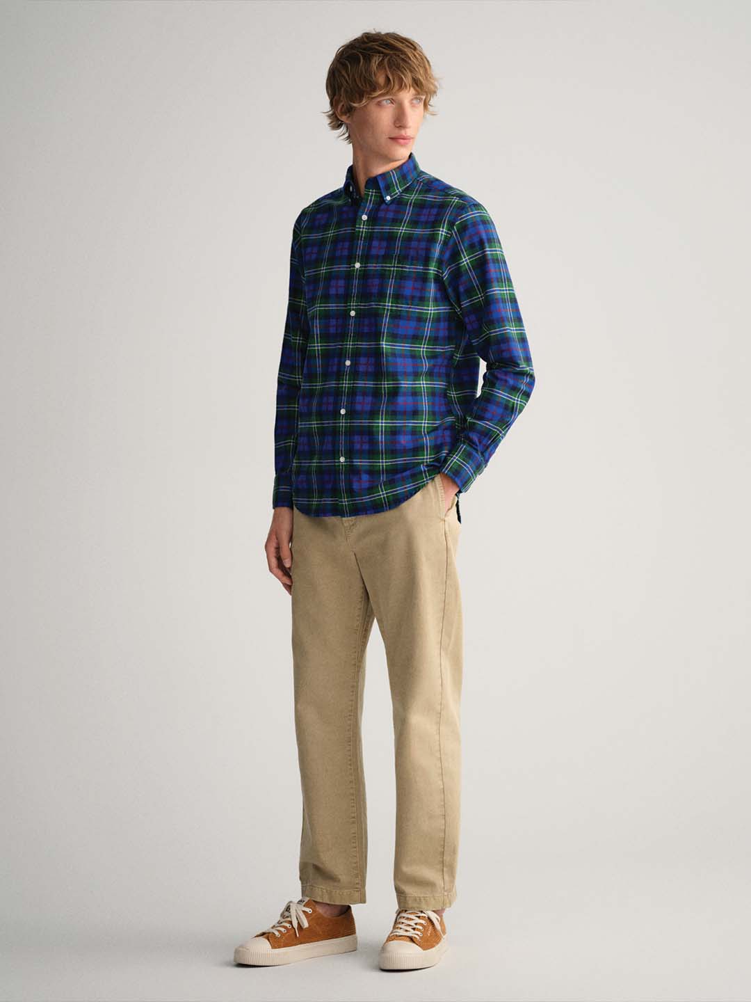 Gant Multi Checked Regular Fit Shirt