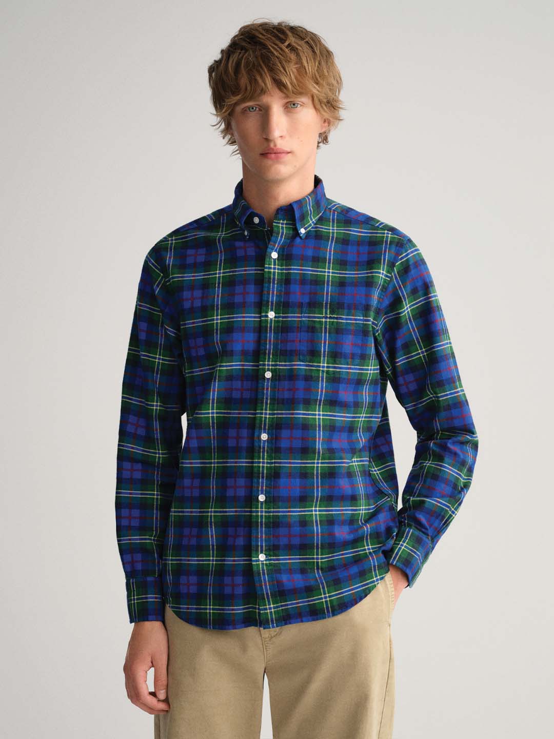Gant Multi Checked Regular Fit Shirt