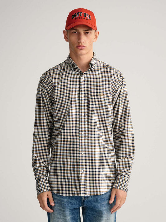 Gant Multi Checked Regular Fit Shirt