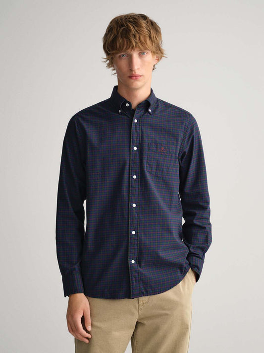 Gant Multi Checked Regular Fit Shirt