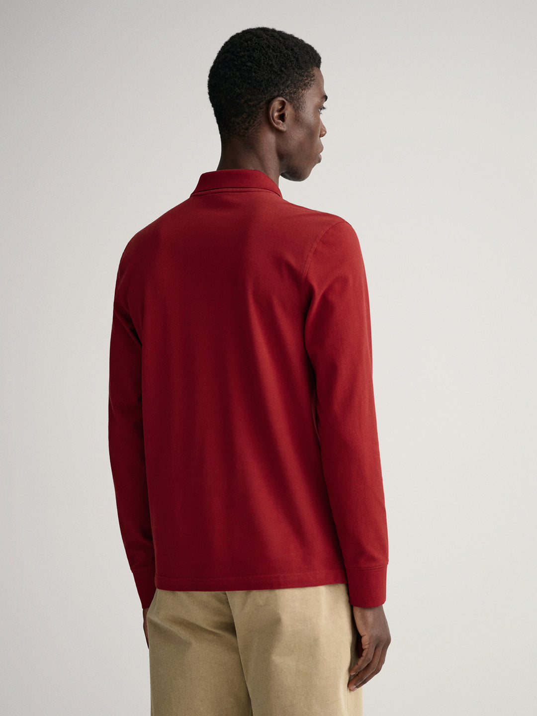 Gant Red Regular Fit Polo T-Shirt
