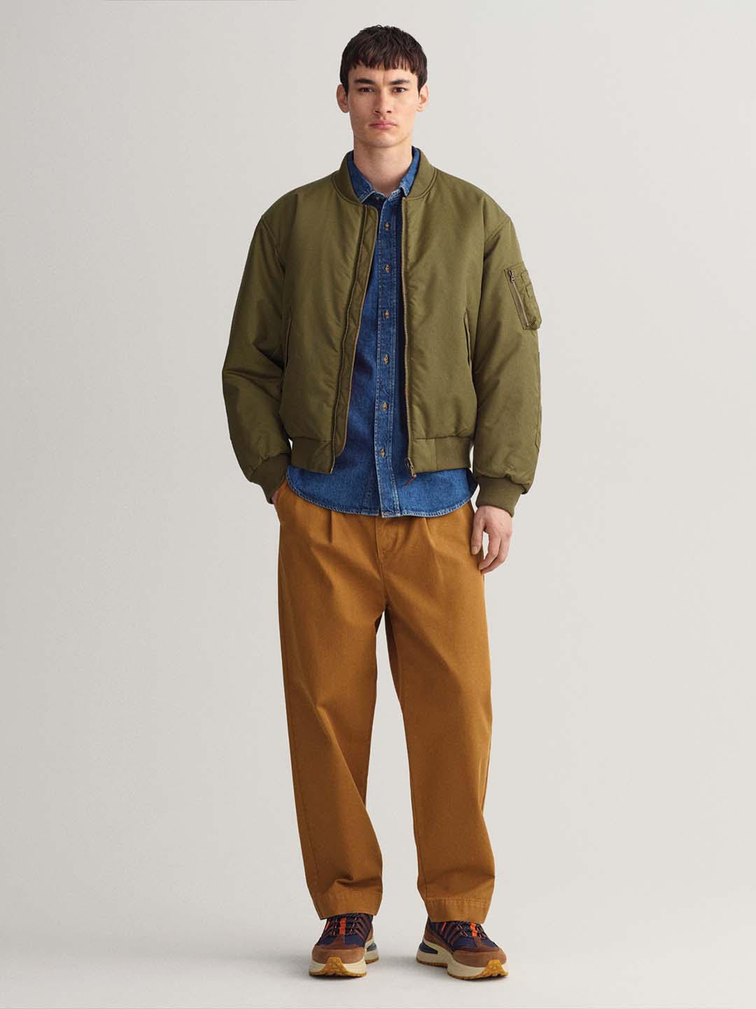 Gant Men Crew Neck Jacket