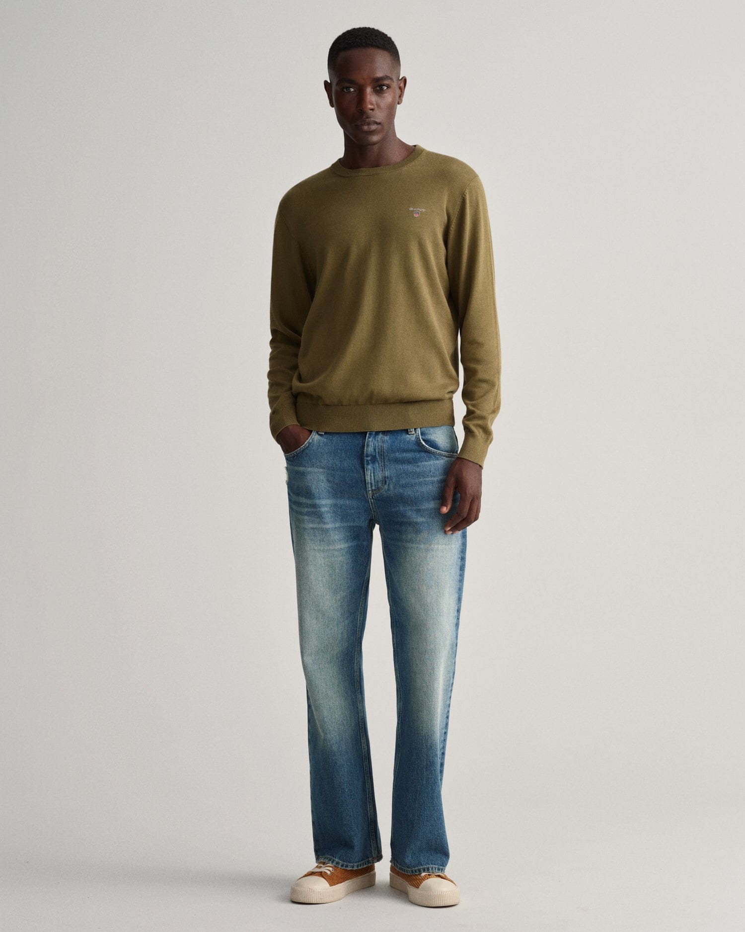 Gant Men Crew Neck Sweater