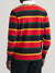 Gant Red Striped Regular Fit Polo T-Shirt