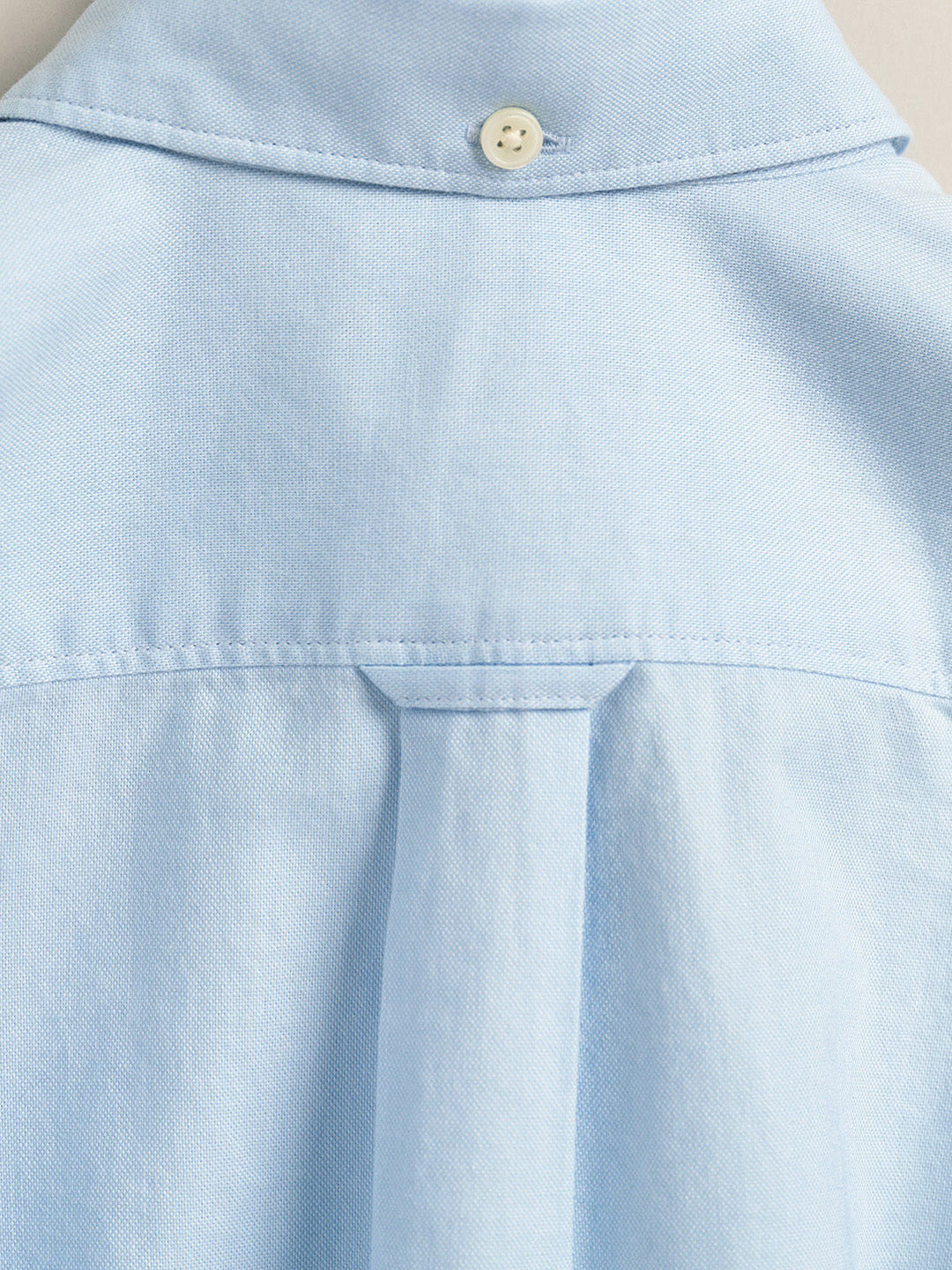 Gant Kids Blue Solid Collar Shirt