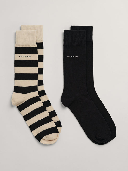 Gant Men Pack Of 2 Above Ankle-Length Socks