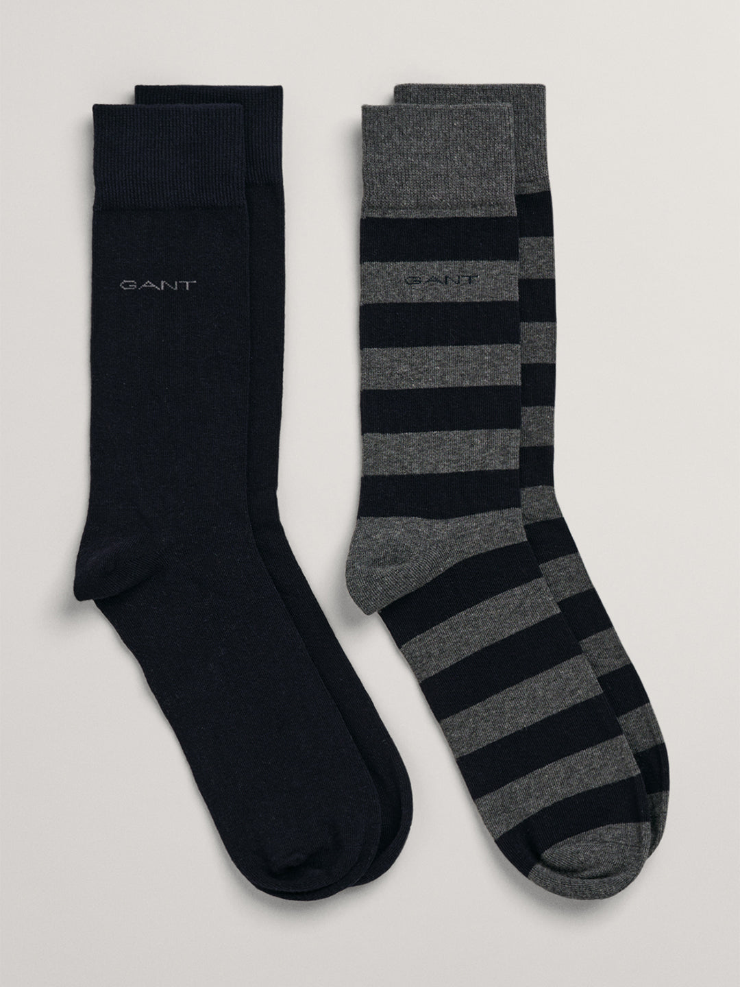 Gant Pack of 2 Patterned Above Knee Length Socks