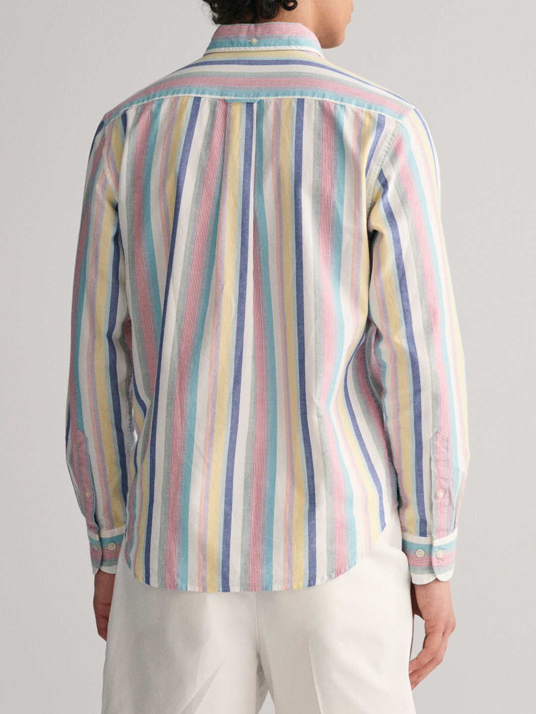 Gant Men Striped Button-Down Collar Shirt